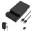 Caixa Externa para Disco Rígido HDD para SSD de 2.5 e 3.5 Polegadas, Adaptador de Caixa de Disco Rígido USB 3.0, Plugue EU 1