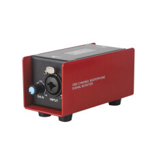 Wired Dynamic Handheld Microphone 48V Amplifier Portable Personal Headphone Monitoring Amplifier