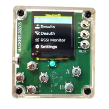 HackHeldC5 Ultimatives ESP32-C5 Handheld-Entwicklungstool WiFi mit Batterie USB Typ-C 1,54-Zoll ST7789