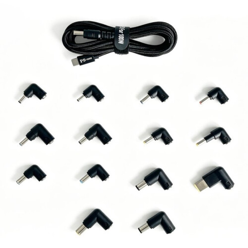 USB C to  Fast Charging Cable Type C to Laptop Fast Charging Adapter PD100W Trigger Cable with 14  Adapter 1
