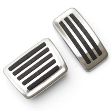 Car Accelerator Brake Pedal Cover for  MACAN E-TRON EV Electric 2025 2026 Accelerator Brake Non-Slip Pedals