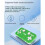 Pocket Gamecontroller Draagbare Draadloze  Gamepad Lichaamsvibratie voor  Android PC B 4