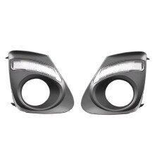 Pour pour 2011-2013 Feu de Jour LED Feu de Brouillard Avant Feu Clignotant Accessoires