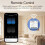 Tuya WiFi  Module with Remote Control RF 4 Channel Module AC90-265V 16A Wireless Remote Controller 6
