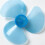 Diverse Application Sturdy  12 Inch Plastic Fan Blade Featuring 5