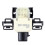 4PCS PDC Parking Sensor 89341-33200 PDC Bumper Parking Sensor for  ES350 CT200h ES300h 2013-2015 7