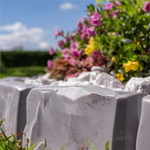 Light- Glowing Landscape Edging, Faux Stone Garden Edging Border