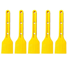 5PCS Heavy-Duty Plastic Installation Shovel for Window Installation and Repair Tools Yellow