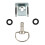 1/4" 17mm Motorcycle Quick Release Dzus Turn Button Race Fairing Fastener for     B 3