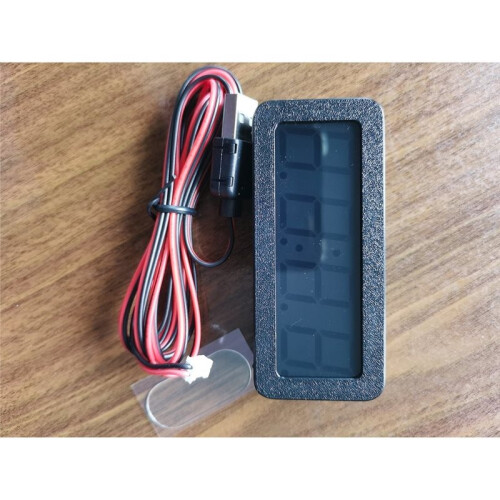 USB 5V 12V CAR Clock GPS Beidou Satellite Timing 12/24 Hours Electronic Clock LED Digital  Display Power Off Memory