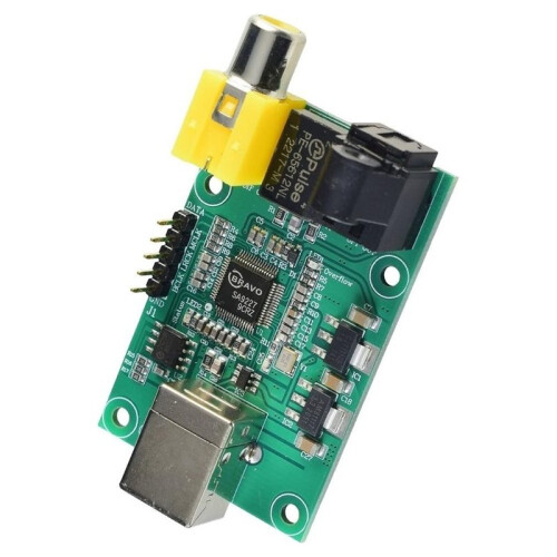 SA9227 USB to SPDIF Optical I2S 32BIT 384K DSD256 Audio Streaming Controller Suooprt AC3,DTS,DOLBY Digital Source Output 1