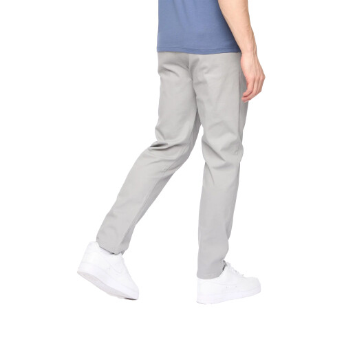 (40L, Light Grey) Crosshatch Mens Roysden Chinos 1