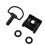 1/4" 17mm Motorcycle Quick Release Dzus Turn Button Race Fairing Fastener for     A 5