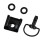 20pcs 1/4" 17mm Motorcycle Quick Release Dzus Turn Button Race Fairing Fastener for     A 4