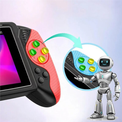 Novo Console de Jogo Portátil S7 Retro com Tela LCD de 3,5 Polegadas, 620 Jogos Integrados, Console Nostálgico para Crianças 1