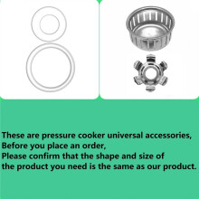 Replacement Parts for Instant Pot Pro/Pro , Duo Evo 6 QT, Steam Release Handle, Sealing Ring, Float Valve