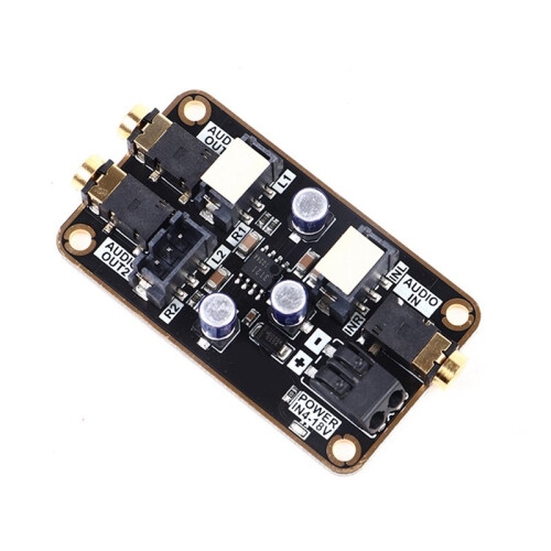 Audio Isolation Noise Reduction Module Audio Common Ground Noise Cancellation DIY Power Amplifier Board 2