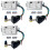 3X  Motor Speed Controller, 12V 24V 36V 48V 60V Motor Pulse Width Modulator Regulator with CW/CCW 1