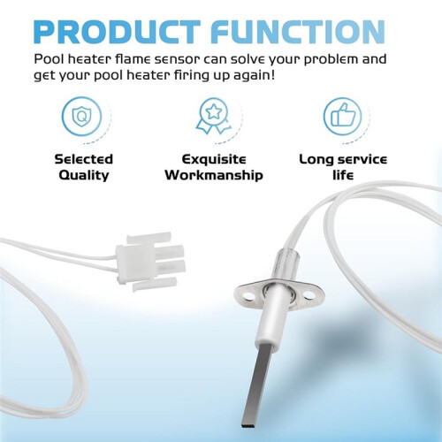 FDXLIGN1930 FD Ignitor Replacement Kit for  Universal H-Series Low Nox Pool Heater, Pool Heater Flame Sensor 2