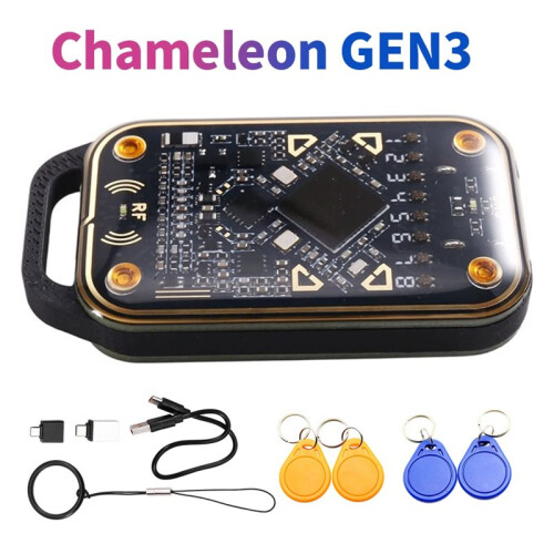 Chameleon V3.0 RFID  Chip Emulator+2XUID/CUID Keychain  Card Reader NFC Read Writer ID IC Card Tag Copyer 1