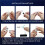 USB Projector Lamp with Clear Image Adjustable Brightness Touch Control 2-in-1 Night Light and Star Projector 6