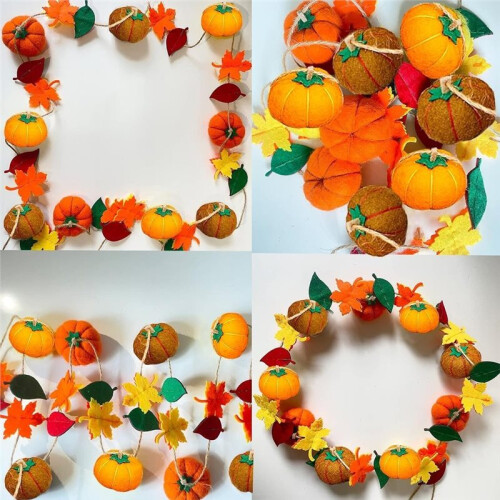 12 Pcs 5.5cm Thanksgiving   Pumpkins Fall  Decoration Pumpkins Decor Fall Decorations for Home A 2