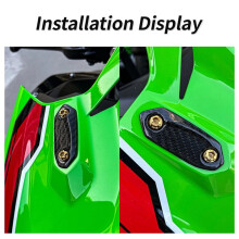 Rearview Mirror Base Cover Trim Panel Motorcycle Accessories for 300 400 500 ZX-4R ZX-4RR ZX-6R