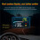 Windshield Projector Universal Car HUD Speedometer M17 OBD GPS   Display Auto Electronics Accessories 2