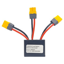 Double Battery Discharge Converter for E-Bike Dual Battery Pack Balancer 10-100VDC 30A