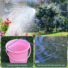 Battery Powered Sprayer Wand 7.4V Rechargeable Garden Sprayer for Lawn Care and Watering