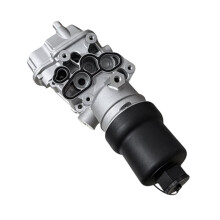 New 06D115397K Aluminum Oil Cooler Oil Filter Housing for A3 A4 MK3 2.0 FSI 06D115397G