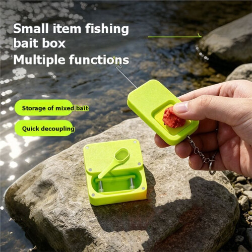 Magnetische Angelköderbox Stream Kleine Objekte Angelköder Tray Starker Magnet Zug Haken Tragbare Outdoor-Angelgeräte 2