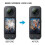 LCD Display Touch Screen with Rear Cover Frame for  X5 Action Camera Replacement Repair Back Housing Accessories 7