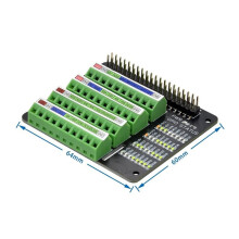 For Raspberry Pi Gpio Expansion Board Breakout GPIO Screw Terminal Hat for Raspberry Pi 2B/3B/3B+/4B/Zero/Zero W