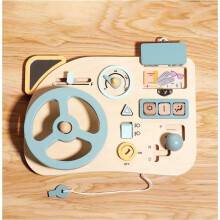 Toy Steering Wheel, Sensory Activity Board for Toddlers, Preschool Learning Toy, Early Educational Toy