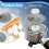 24 Pack Cleaning Tablets & 4 Pack 54mm Backflush Discs, Espresso Filter Kit for  Espresso Machines 6