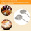 Conjunto de Colheres de Servir, Colher com Fenda de 10 Polegadas e Colher de Servir, Colheres de Talheres, Colher de Cozinha, Colher de Macarrão, 4