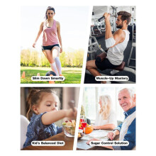 Assiettes en Acier Inoxydable pour Enfants, 4 Paquets, Assiettes Divisées de Contrôle des Portions de 9 Pouces pour Adultes Bariatriques, Perte de