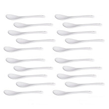 Set of 20 Ceramic Spoon Teaspoon Spoon Jam Honey