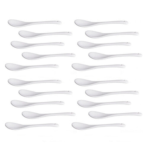 Set of 20 Ceramic Spoon Teaspoon Spoon Jam Honey