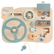 Toy Steering Wheel, Sensory Activity Board for Toddlers, Preschool Learning Toy, Early Educational Toy