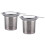 2X Reusable Stainless Steel Mesh Tea Infuser Tea Strainer Teapot Tea Leaf Spice Filter Drinkware Kitchen Accessories 1