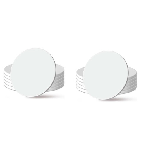 Placas de Bolo, 12 Polegadas, Tambor de Bolo, Placas de Bolo de 12 Polegadas Redondas - Base de Bolo Multicamadas Resistente A Curvas para Displays 10