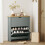 (LIGHT GREY, Engineered Wood) Slim Shoe Cabinet with 2 Flip Drawers, Light Grey 8