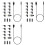 3X USB to  Power Cable Universal USB to  Jack Charging Cable Power Cord with 39 Interchangeable Plug Connectors 1