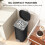 30L Black Pedal Bin with Soft-Close Lid 4