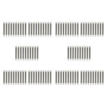 100Pc Airless Filter 60Mesh Airless Spray Filter 304 Stainless Steel for Wagner Airless Paint Spray Corrosion Resistance