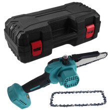 Tronçonneuse Sans Balais de 6 Pouces pour 18 V Batterie Scie à Chaîne Électrique Sans Fil Coupe-Bois Élagage Outils Électriques