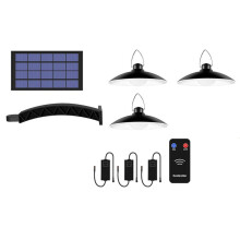 Solar Pendant Light with Remote Control Outdoor Indoor Solar LampLine Solar Lighting for Camping Garden Yard F