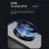 Mobile Phone Holder with  Speaker Led Light Built-in Microphone Portable Foldable Cell Phone Stand 4